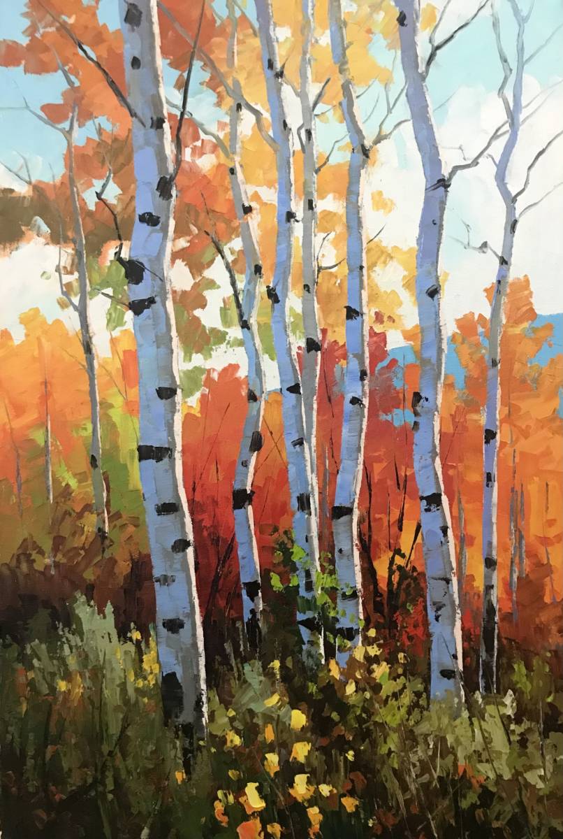 Red, Orange, and Blue