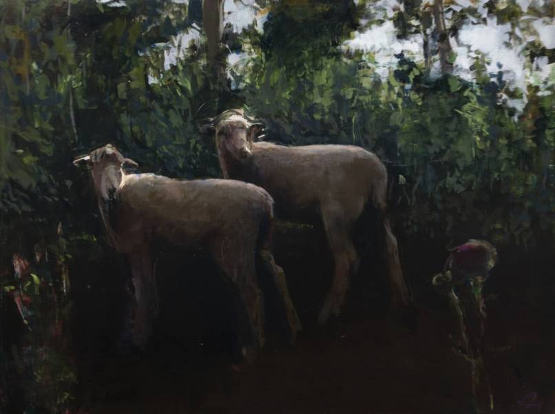 Lambs and Thistle