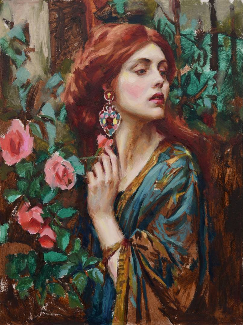 My Eyes Embrace that Iris of Fire