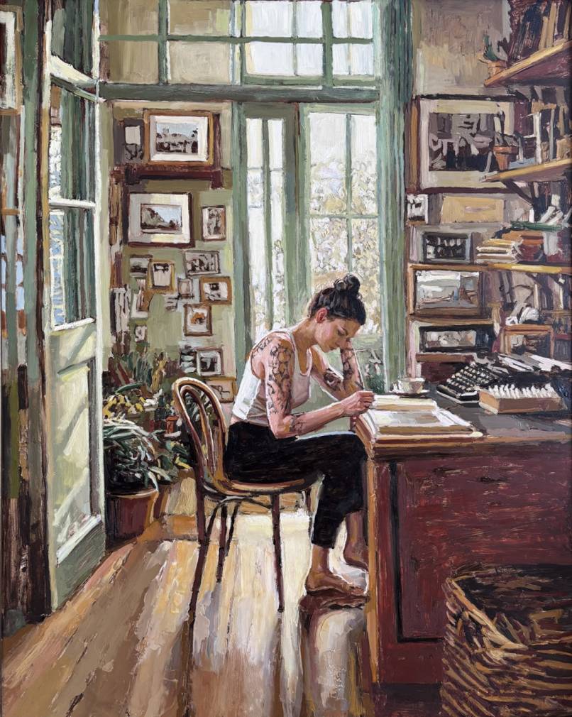 Figure in the Study