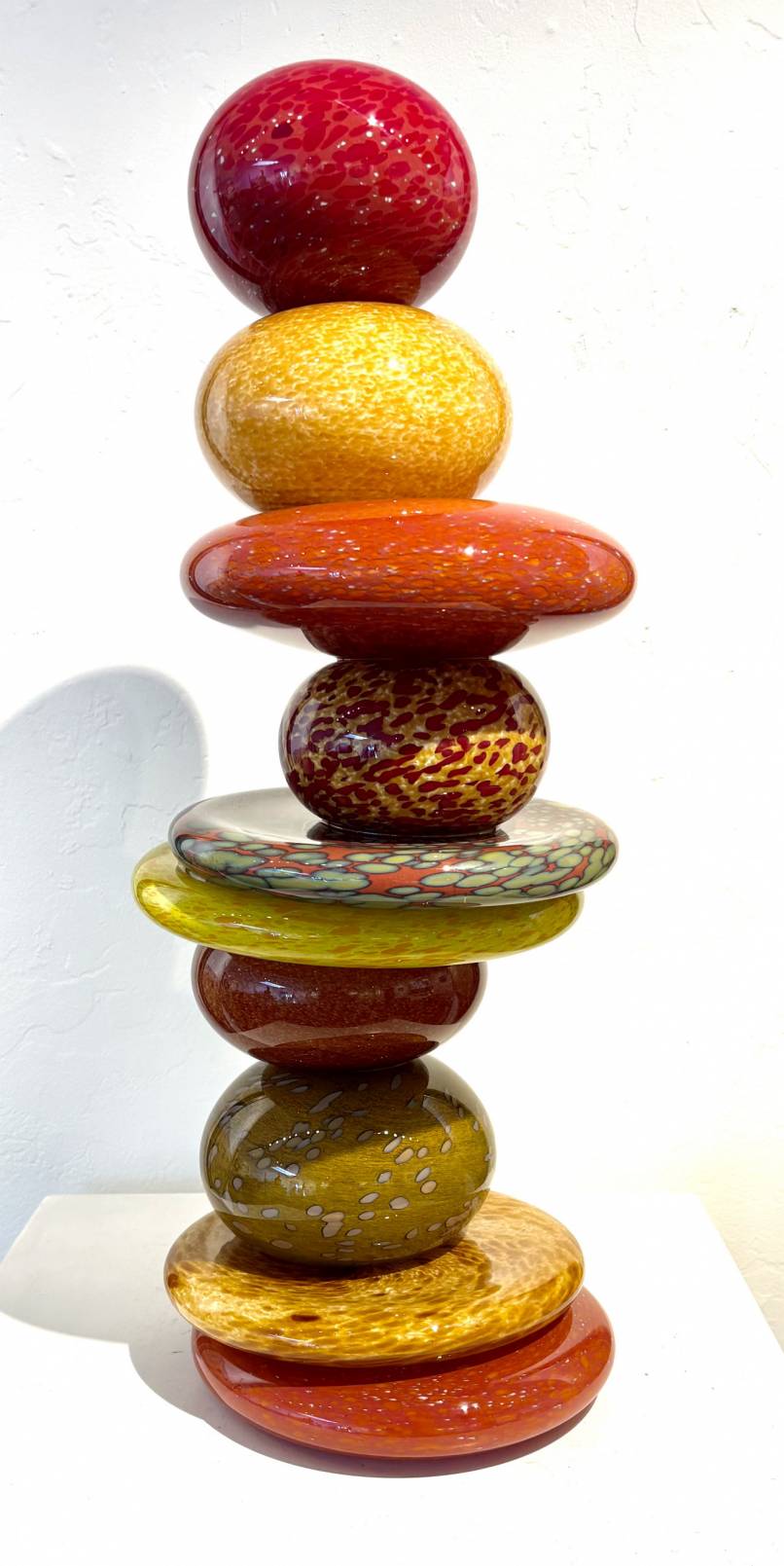 Earth Amber - Stacked Stones (10)