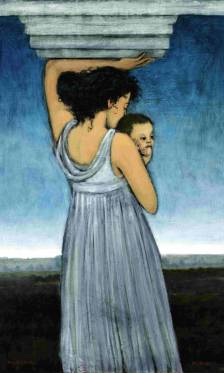 Caryatid Mother