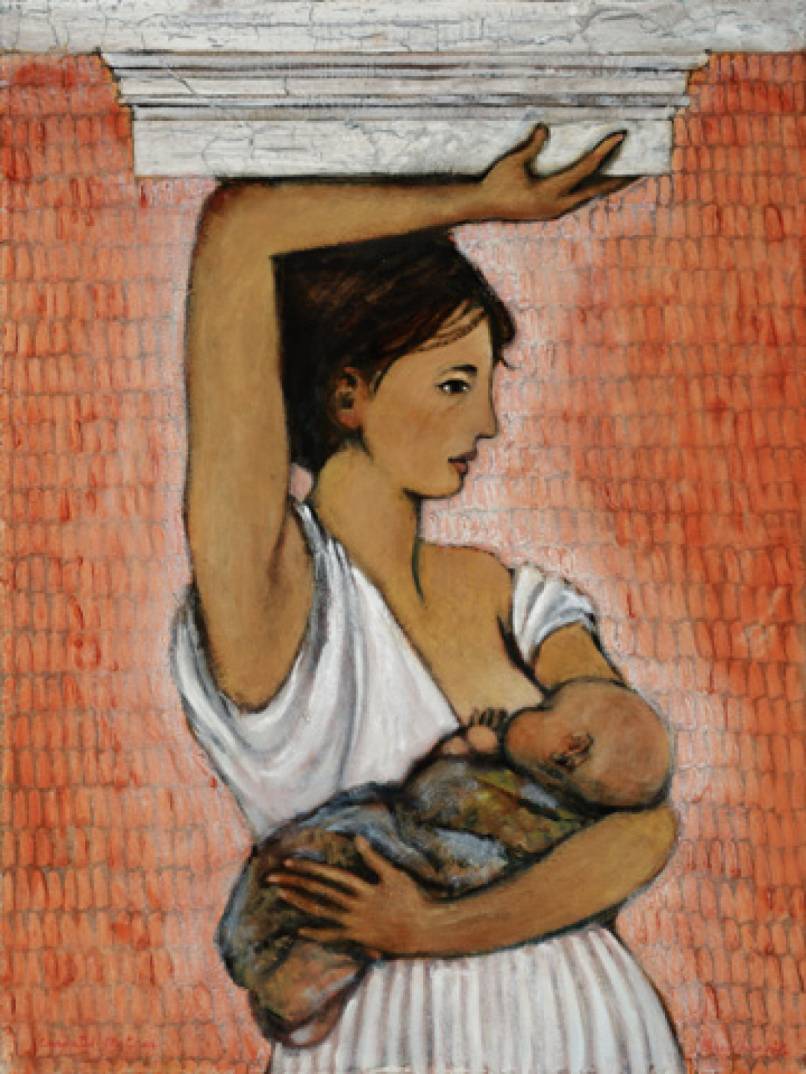 Caryatid Mother