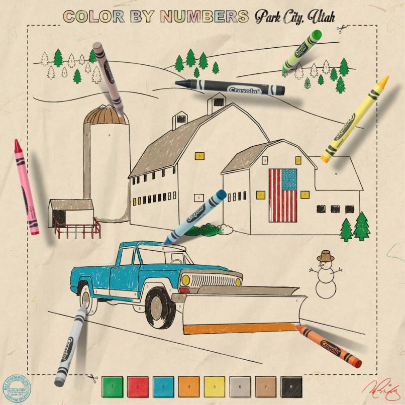 Color by Numbers:  McPolin Farm