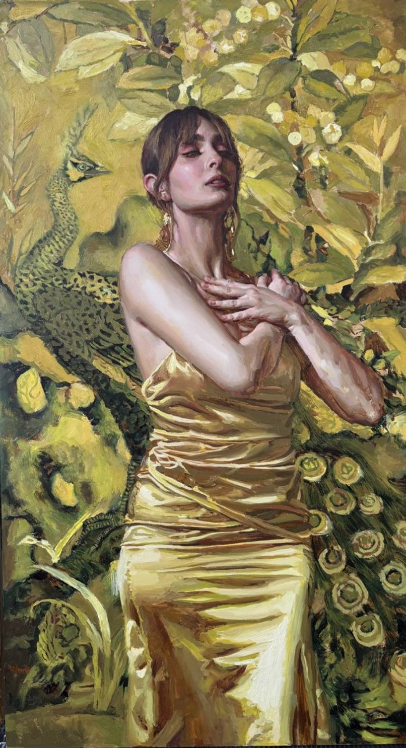 She Reaches Deep, Dancing in the Golden Fields Within