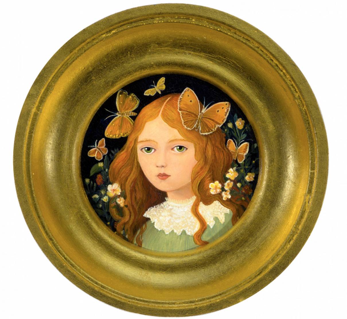 Faie Princess Gouache Cambria Evans Meyer Gallery