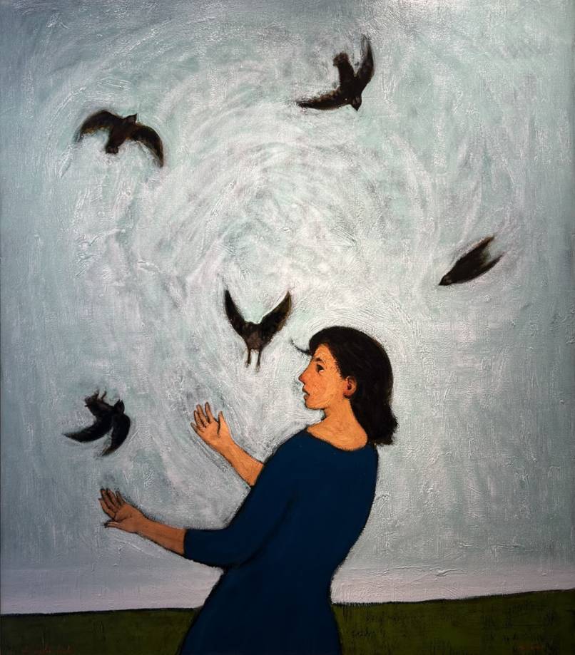 She Juggles Birds
