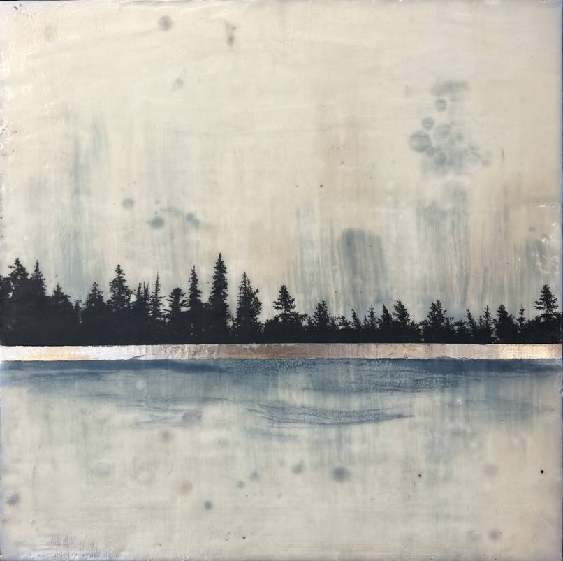 Visions in Blue (Diptych II)