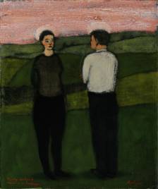 Fairly Awkward Saints in a Landscape