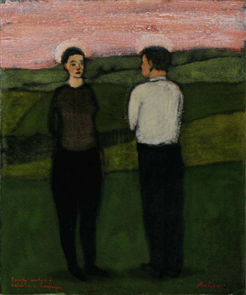 Fairly Awkward Saints in a Landscape