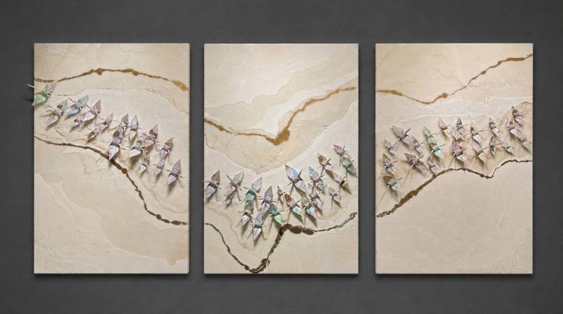 Bonjour (triptych)