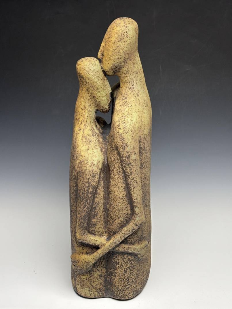 Forehead Kiss, Tender Embrace