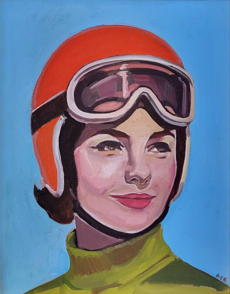 Orange Helmet (Study)
