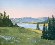 First Light at the Lake